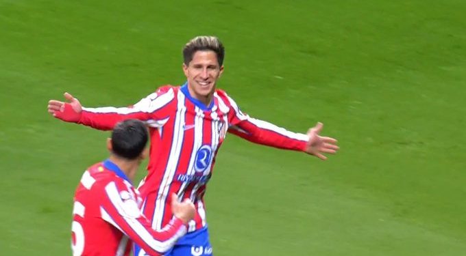 Goles argentinos en la victoria del Aleti de Simeone