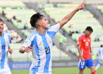 Argentina Sub 20 venció a Chile y arrancó con el pie derecho en el Hexagonal