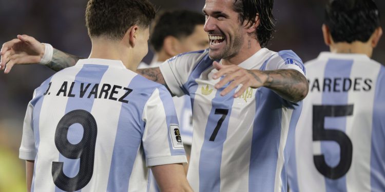 Argentina celebró el pase al Mundial con una exhibición ante Brasil