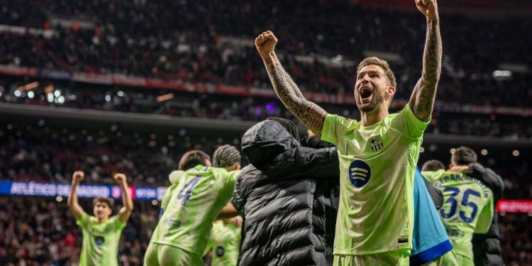 Tremenda remontada del Barcelona ante el Atlético Madrid