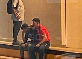 La imagen del Kily González que se difundió tras la derrota ante Aldosivi