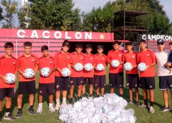 El gran gesto de un campeón Sabalero con las inferiores del club