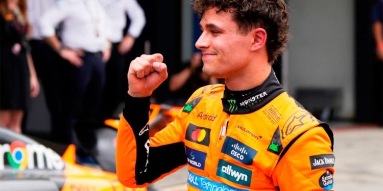 Norris se quedó con la “pole position” del Gran Premio de Australia