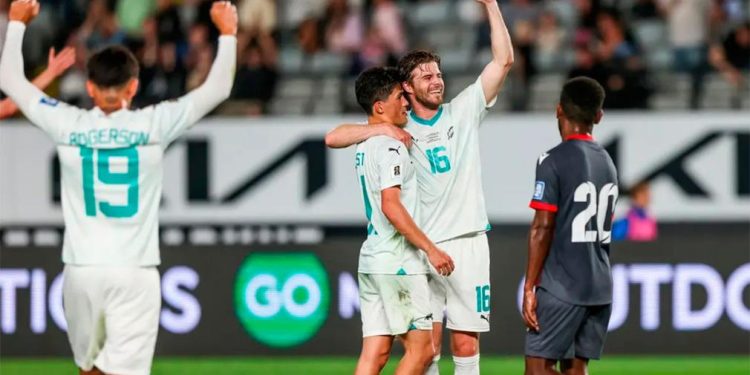 Nueva Zelanda es el quinto clasificado para el Mundial 2026