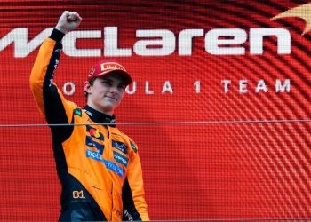 Oscar Piastri con McLaren ganó el Gran Premio de China