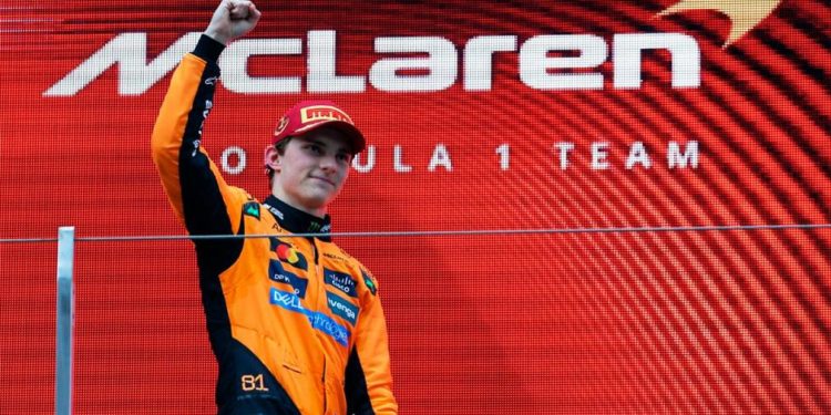 Oscar Piastri con McLaren ganó el Gran Premio de China