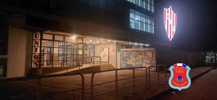 Colocaron una granada con una nota en la puerta de la sede de Unión