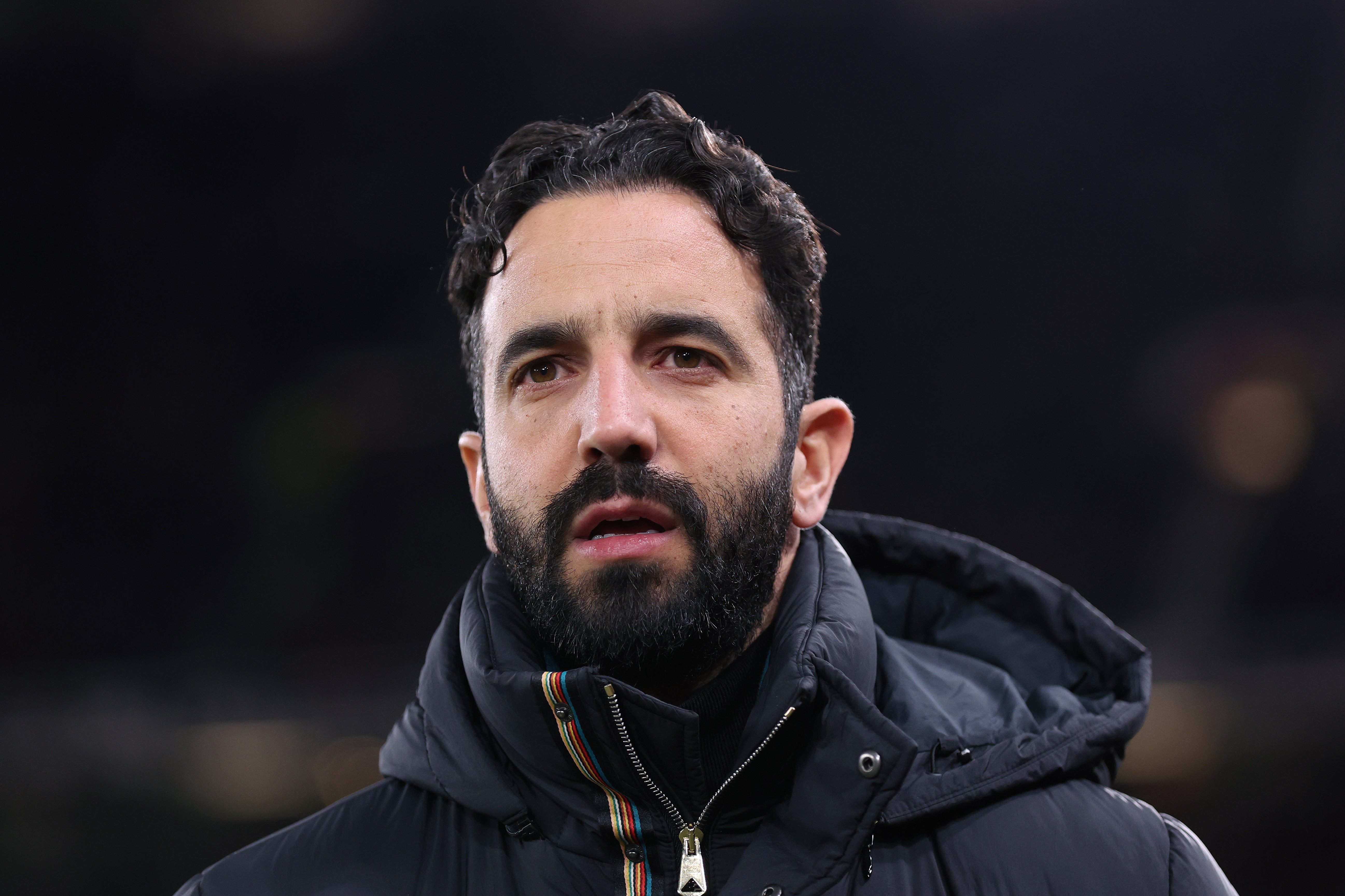 Entrenador en jefe del Manchester United Ruben Amorim