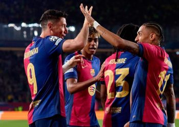 Barcelona goleó a Borussia Dortmund y dio un gran paso a semis