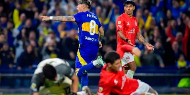 Boca se impuso ante Estudiantes en La Bombonera