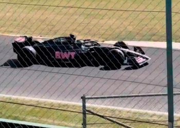 Franco Colapinto se subió al Alpine y giró en Monza en una jornada de pruebas