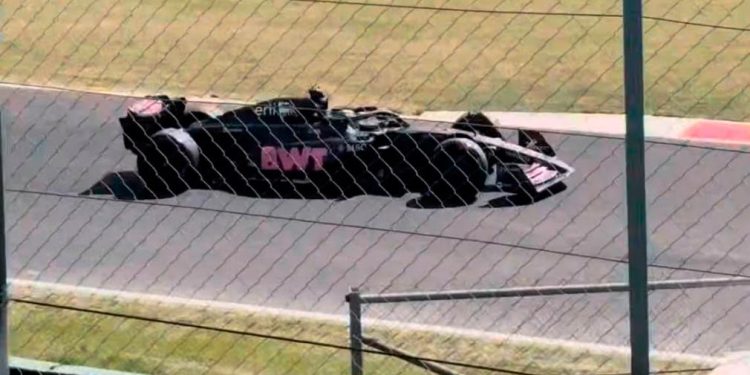 Franco Colapinto se subió al Alpine y giró en Monza en una jornada de pruebas
