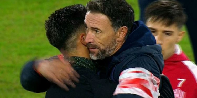 El video del final: El Kily abrazó a todos sus jugadores