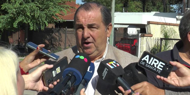 El intendente Poletti aseguró estar «triste como hincha» por el presente de Unión