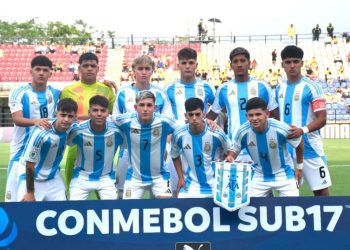 Argentina goleó a Paraguay en el Sudamericano Sub-17