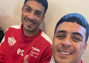Brian Fernández entrena en un futuro rival de Colón en la Primera Nacional