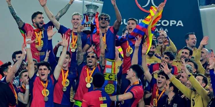 El Barcelona se consagró campeón de la Liga de España