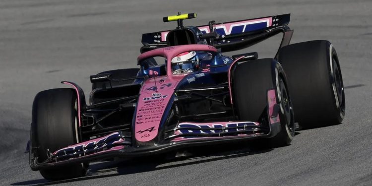 Colapinto mejoró y terminó en el 17° puesto en la FP3 de España