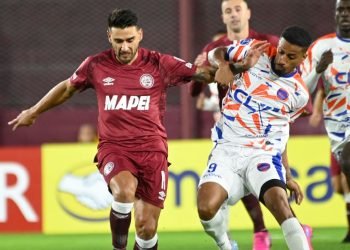 Lanús igualó ante Puerto Cabello y terminó invicto en el Grupo G de la Copa Sudamericana
