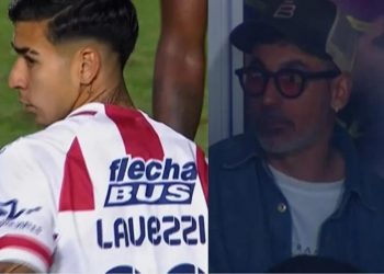 El Pocho vino a Santa Fe y vio debutar a su hijo Tomas en Unión