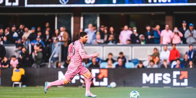 En un partidazo, el Inter Miami de Messi empató con SJ Earthquakes