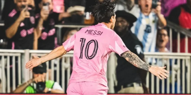  Golazo de Messi para rescatar al Inter Miami de otra derrota