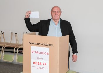 Sphan votó en Unión y dijo que espera terminar el día «festejando»