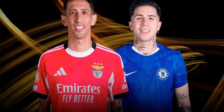 El Benfica de Di María y Otamendi choca con el Chelsea de Enzo por un lugar en 4tos