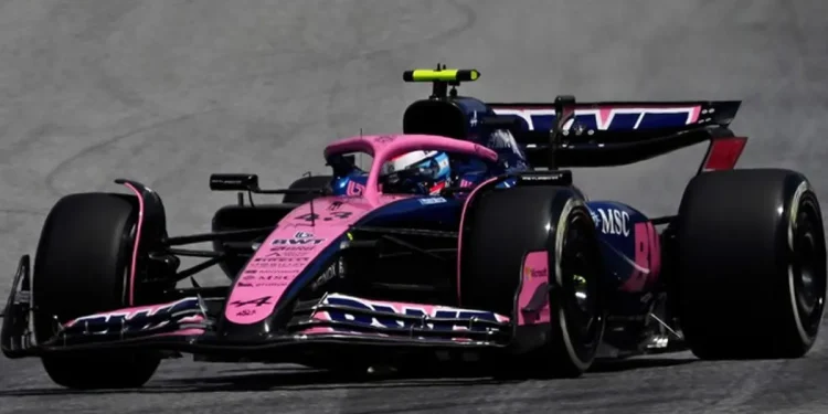 Colapinto quedó lejos de sumar puntos en el GP de Austria