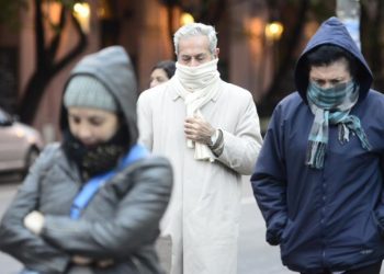 Lunes con mucho frío en Santa Fe