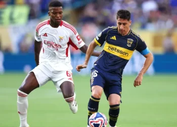 Boca empató 2-2 ante Benfica en el debut del Mundial de Clubes