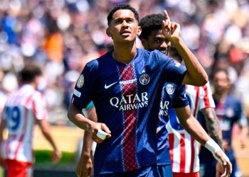 El PSG arrancó goleando al Atlético de Madrid