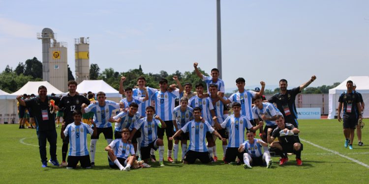 Con los pibes de Colón, Argentina arrancó ganando en Suiza