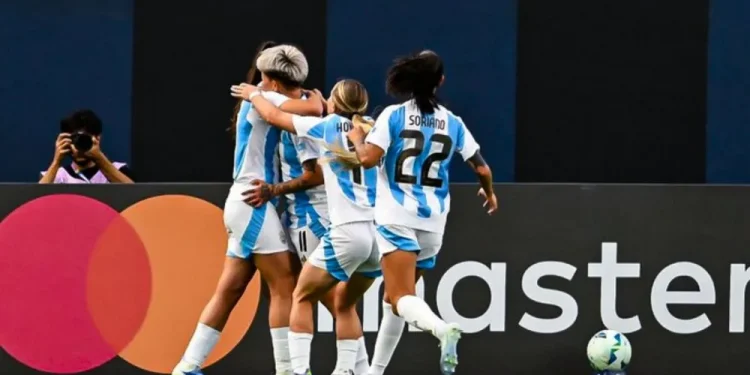 Argentina le ganó a Perú y ya está en semifinales de la Copa América Femenina