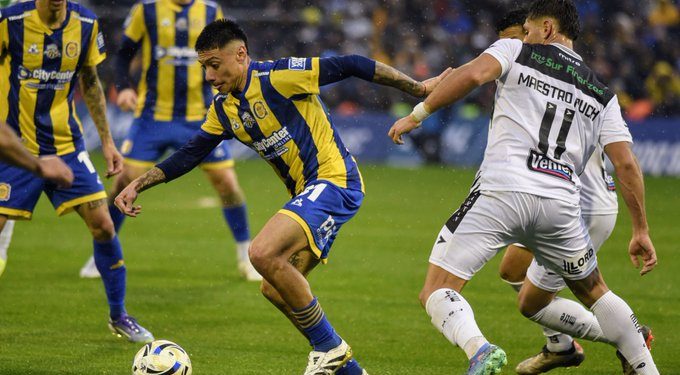 Ni Di María pudo romper el cero en Rosario