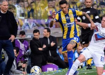 Di María debutó con un gol en el empate de Central ante Godoy Cruz