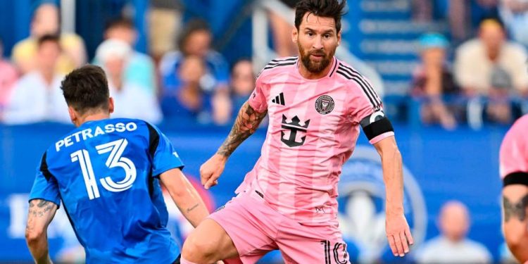 Con dos goles de Messi, el Inter Miami goleó a Montreal en la MLS