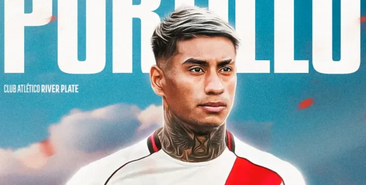 Portillo es de River: su historia, su tatuaje y el apodo que arrastra de Unión