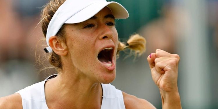 Solana Sierra hizo historia y avanzó a octavos en Wimbledon