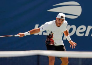 Francisco Cerúndolo debutó en el US Open con un triunfazo