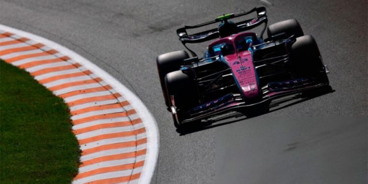 Colapinto culminó hoy 20º en la tercera práctica del GP de Países Bajos