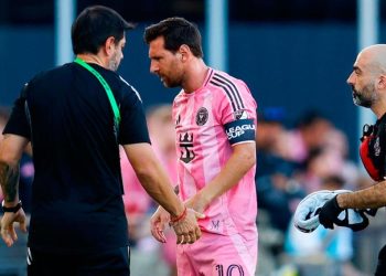 Parte médico oficial: Inter Miami confirmó la lesión de Messi 