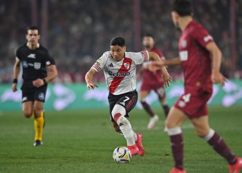 Antes de enfrentar a Unión, a River se le escurrió la victoria sobre el final ante Lanús
