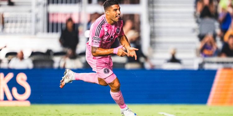 Con dos goles de Suárez Inter Miami está en semis de Leagues Cup