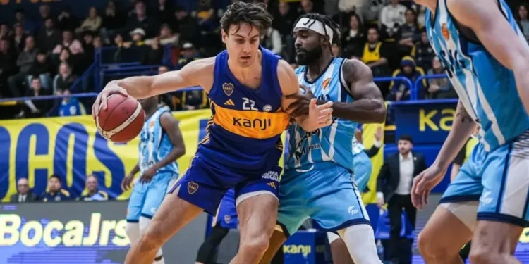 Boca venció a Racing (Ch) en el partido inaugural de la LNB