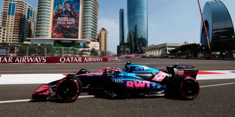 Colapinto finalizó 19º y 20º en las prácticas del GP de Azerbaiyán