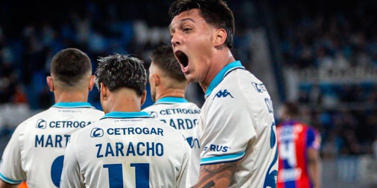 Racing se recuperó con una valiosa victoria ante San Lorenzo