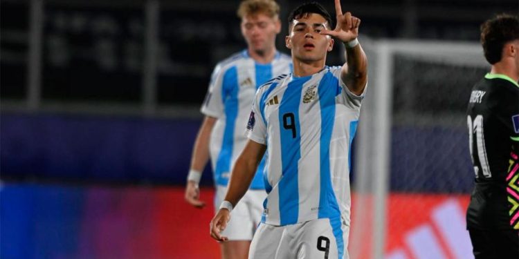 Argentina Sub-20 goleó a Australia y se metió en los octavos del Mundial
