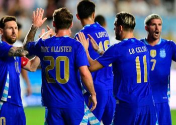 Amistoso: Argentina goleó a Puerto Rico en Miami