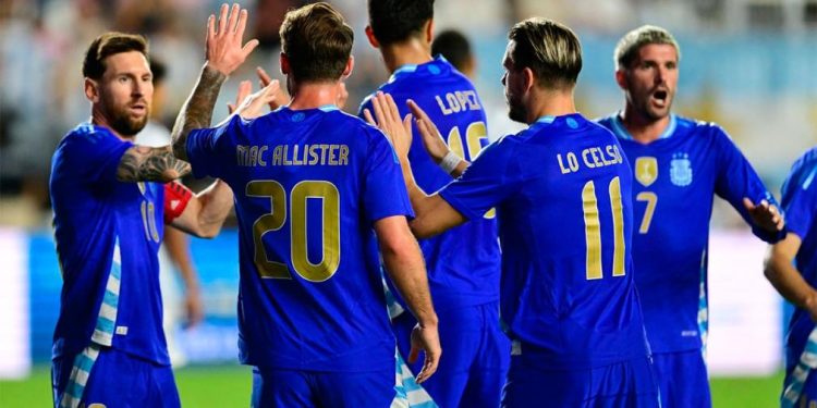 Amistoso: Argentina goleó a Puerto Rico en Miami
